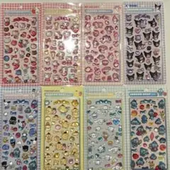 サンリオ sanrio ボンボンドロップシール　8枚セット