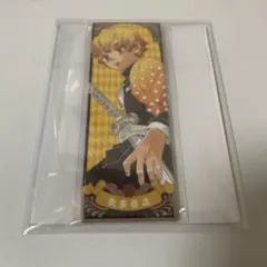 鬼滅の刃 絵札缶バッジ　コレクション　善逸