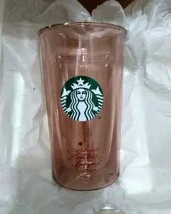 スタバ バレンタイン ダブルウォール耐熱グラス355ml 2026 ブラウン