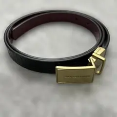 GU × beautifulpeople コラボ ベルト 黒 赤