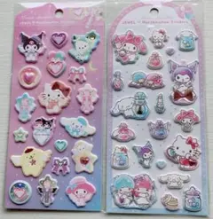 【正規品】サンリオ ジュエルマシュマロステッカー 2枚セット