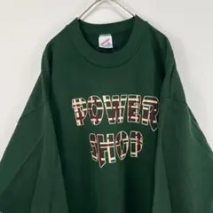 USA製 90s jerzees スウェット 緑 ヴィンテージ