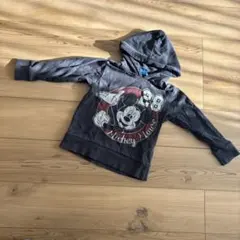 ミッキーマウス フード付きパーカー 110cm