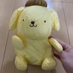 ポムポムプリン　エイコー　ナイロン　当時物　希少　レア　30センチ　ぬいぐるみ ポムポムプリン エイコー ナイロン 当時物 希少 レア 28センチ