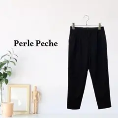 zG2042【S】Perle Peche カジュアルパンツ テーパード きれいめのサムネイル