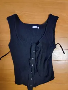 9月中の出品　フミカウチダ　タンクトップ FUMIKA UCHIDA/フミカウチダ】NEEDLE DRAWING TANK TOP Tsp-UW001の