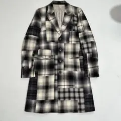 レア ナンバーナイン　宮下期　07aw パッチワークコート チェスターコートのサムネイル