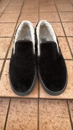 Vans Classic Slip-On ブラック スリッポン ボア付き