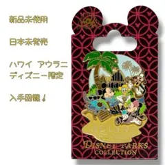 【日本未発売】ハワイ アウラニ ディズニー限定 ピンバッジ ミッキー＆フレンズ