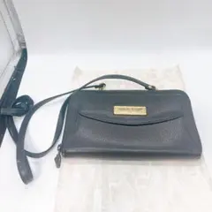 MICHEL　KLEIN　ショルダーバッグ　ポーチ　ブラック　正規品　送料無料