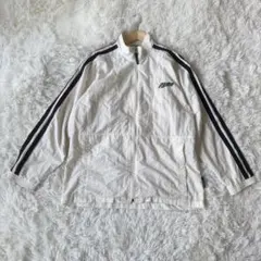 ☆PUMA☆ 白×黒ライン スポーツジャケット メンズL相当