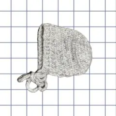 ベビーボンネット　ハンドメイド　編み物