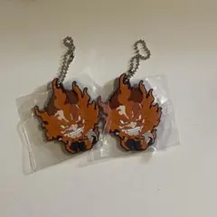 ヒロアカ カプセルラバーマスコット 02 エンデヴァー