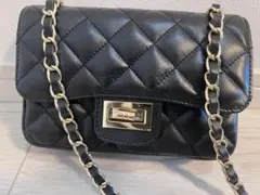 AULENTTI オウレンティ CHAIN BAG 黒 キルティング