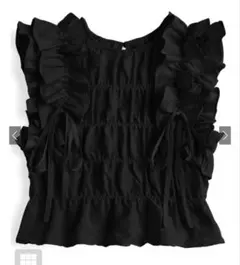 GRL ダブルリボンフリルブラウス【dk1443】