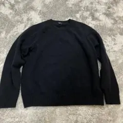 ネイビー ニット