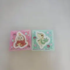 ポケモン スナック ステッカー ホゲータ&ツタージャ