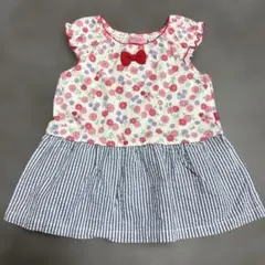 MIKI HOUSE　ホットビスケッツ　ワンピース　80サイズ