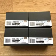 新品 レザー調ゲームカード収納ケース4個 セリア