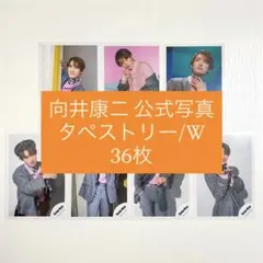 SnowMan 向井康二 公式写真 オフショ タペストリー W 36枚セット