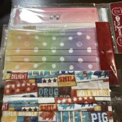 カラフルデザインマスクセット