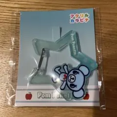 ナルミヤキャラクターズ ポンポネット 星型アクリルカラビナ