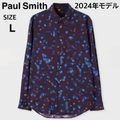 ✨2024ss✨ポールスミス　ヘイジーナイトスポットフォトグラムプリント シャツ
