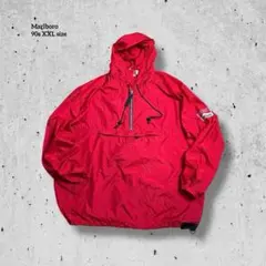 90sMarlboro Unlimited ナイロンアノラックパーカタグ付き