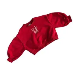 クロップド丈　トレーナー　スウェット