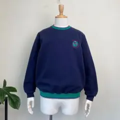 JERZEES USA製 90s クロード・モネ プリントスウェット 緑 M - メルカリ