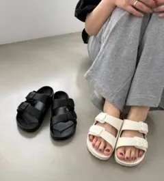 ORiental TRaffic サンダル 軽量 防水 ユニセックス 白のサムネイル