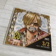 ONE PIECE ワンピース　麦わらストア　365日ステッカー　サンジ