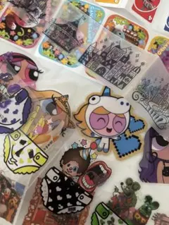 アメステ　おすそ分けシール、バラセット　10シート以上　シール　切り売り