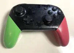 Nintendo Switch プロコン スプラデザイン ジャンク品