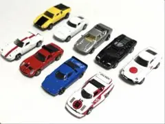 サーキットの狼 ミニカー 9台セット (BOSS 景品 非売品)