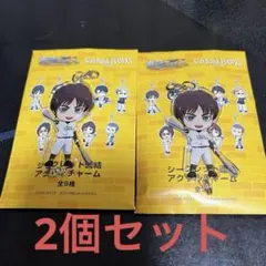 ソフトバンクホークス 進撃の巨人シークレット連結アクリルチャーム エレン