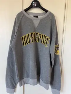 ハリーポッター　Hufflepuff スウェット グレー