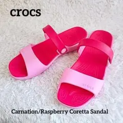 激レア 廃盤美品 クロックス コレッタ レディース 赤 23