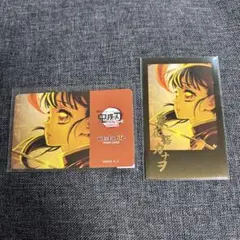 鬼滅の刃 ダイニング お楽しみくじ 無限城 ポイントカード チェキ 栗花落カナヲ