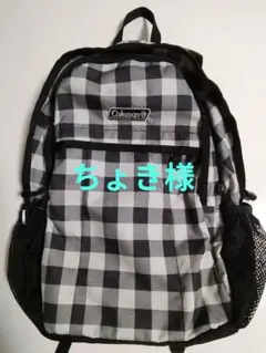 Coleman キッズ用バックパック　チェック柄のサムネイル