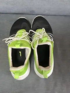 NIKE スニーカー ブラック×ライムグリーン