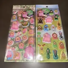 国内正規品　こびとづかんスペシャルもっちもちシール　おしりシール　カクレモモジリ