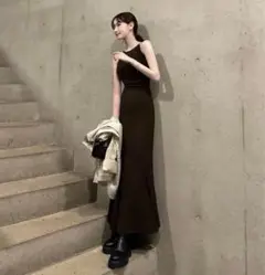 美品【maison celon】sleeveless mermaid dress