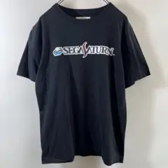 T-284 SEGA SATURN ブラック Tシャツ M