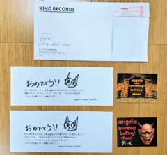 ★非売品★ angela ラジオ採用時 ステッカー 2種