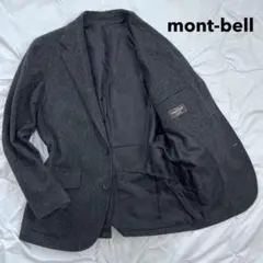 mont-bell モンベル ウール トラベルジャケット エルボーパッチ M