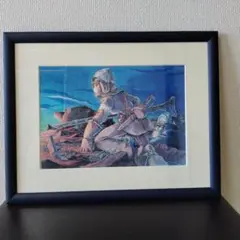 風の谷のナウシカ1982年 額装オリジナルアート 風の谷のナウシカ1982年 額装オリジナルアート ART OF GHIBLI 風の谷