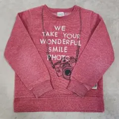 裏起毛 トレーナー 120