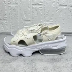 NIKE エアマックスココ サンダル ホワイト 25cm 白 厚底