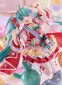 α1 初音ミク バニー ラビットホール&♡の瞳 スリーブ&プレイマット A α1 初音ミク ♡の瞳&バニー ラビットホール スリーブ&プレイ